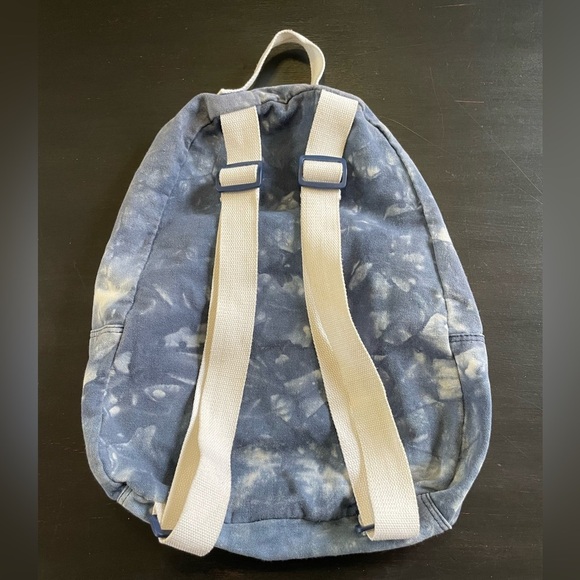Roxy To The Beach Bijou Blue Tie Dye Backpack - Picture 3 of 12